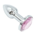 Plug Anal Anatômico de Metal - Design Cônico para Iniciantes (Tamanho Mini) - Imagem 6