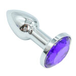 Plug Anal Anatômico de Metal - Design Cônico para Iniciantes (Tamanho Mini) - Imagem 5