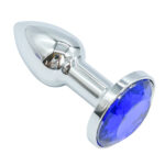 Plug Anal Anatômico de Metal - Design Cônico para Iniciantes (Tamanho Mini) - Imagem 4