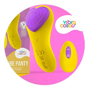 Vibrador de calcinha com controle remoto