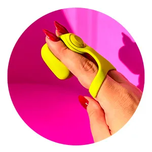 Vibrador de dedo finger pequeno