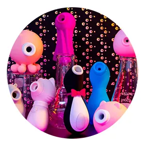 Vibrador sugador de clitóris feminino