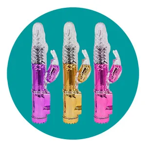 Vibrador jack rabbit com estimulador de clitóris