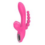 Vibrador tripla estimulação abel rosa - Carregador usb magnético