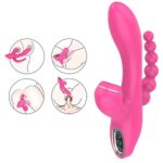 Vibrador tripla estimulação abel rosa - Carregador usb magnético - Imagem 3
