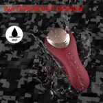 Vibrador de calcinha em silicone aveludado com 9 modos de vibração, controle remoto sem fio - S-hande Bell rct - Imagem 6