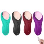 Vibrador de calcinha em silicone aveludado com 9 modos de vibração, controle remoto sem fio - S-hande Bell rct