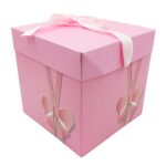 Caixa Para Presente com Laço 15x15cm - Imagem 2