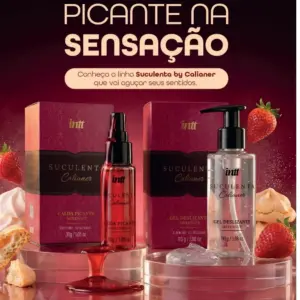 Kit Suculenta Merengue Intt - Gel Deslizante 110g + Calda Picante 30g