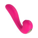 Vibrador de Ponto G com Efeito Dedilhar e Pulsação S-Hande Angel.S Silicone Recarregável - Imagem 4