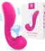 Silicone macio, à prova d'água e recarregável. O Vibrador de Ponto G com Efeito Dedilhar SHande Angel.S leva o casal a um novo nível.