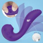 Vibrador de Ponto G com Efeito Dedilhar e Pulsação S-Hande Angel.S Silicone Recarregável - Imagem 6