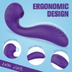 Vibrador de Ponto G com Efeito Dedilhar e Pulsação S-Hande Angel.S Silicone Recarregável - Imagem 7