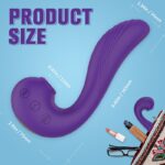 Vibrador de Ponto G com Efeito Dedilhar e Pulsação S-Hande Angel.S Silicone Recarregável - Imagem 8