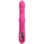 Vibrador de Ponto G e Clitóris Winters Pretty Love com Movimento Ondulações Display LED USB - Imagem 5