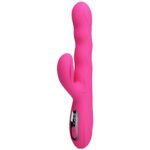 Vibrador de Ponto G e Clitóris Winters Pretty Love com Movimento Ondulações Display LED USB - Imagem 2