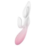 Vibrador de Ponto G e Clitóris 3 em 1 Magic Tree S-Hande em Silicone Líquido com Controle USB - Imagem 5