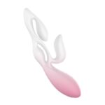 Vibrador de Ponto G e Clitóris 3 em 1 Magic Tree S-Hande em Silicone Líquido com Controle USB - Imagem 6