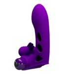 Dedeira Vibratória Orlando Pretty Love em Silicone Estimulador de Ponto G e Clitóris - Imagem 2