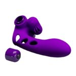 Dedeira Vibratória Orlando Pretty Love em Silicone Estimulador de Ponto G e Clitóris - Imagem 4