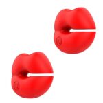 Grampos de Mamilo Vibratórios com Controle Remoto em Silicone 10 Modos USB - Imagem 5