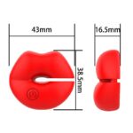 Grampos de Mamilo Vibratórios com Controle Remoto em Silicone 10 Modos USB - Imagem 7