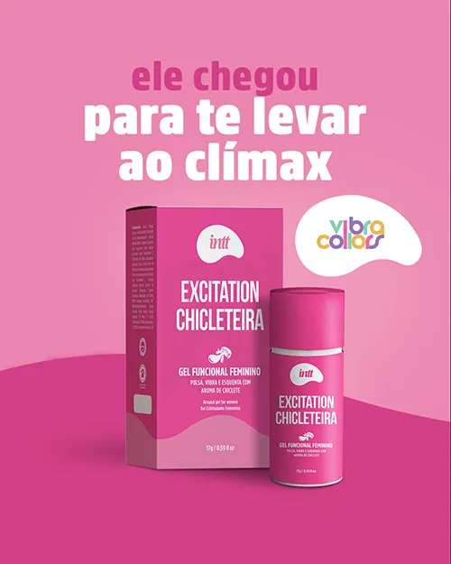 Excitation Chicleteira Gel Excitante Feminino Intt