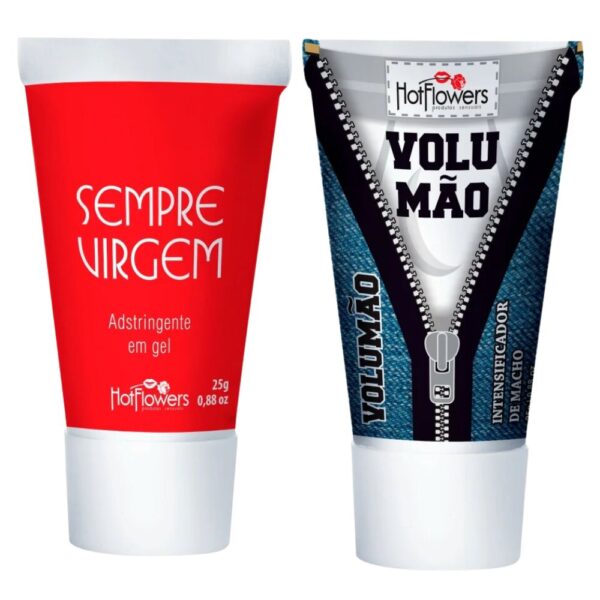 Kit Casal Sempre Virgem Volumão