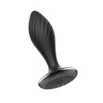 Plug Anal Vibratório Longo com Controle Remoto em Silicone 10 Modos USB - Imagem 3