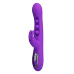 Vibrador de Ponto G e Clitóris Sabien Pretty Love com Tapping Visor LED USB - Imagem 2