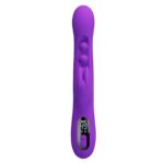 Vibrador de Ponto G e Clitóris Sabien Pretty Love com Tapping Visor LED USB - Imagem 6