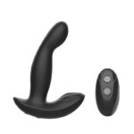Vibrador de Próstata com Movimento Dedilhar Controle Remoto em Silicone USB - Imagem 2