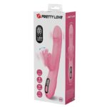 Vibrador de Ponto G e Clitóris Bella Pretty Love com Tapping Visor LED USB - Imagem 10