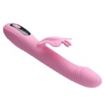 Vibrador de Ponto G e Clitóris Bella Pretty Love com Tapping Visor LED USB - Imagem 3