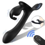 Vibrador Strapless Duplo Lord Rabbit S-Hande 3 Motores com Controle Remoto USB - Imagem 4