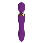 Vibrador Varinha Mágica Sagan Flexível com Dupla Vibração e Aquecimento USB - Imagem 3