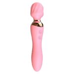 Vibrador Varinha Mágica Sagan Flexível com Dupla Vibração e Aquecimento USB - Imagem 6