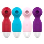 Vibrador de pulsação Sam clitoridiano silicone 7 modos recarregável USB resistente à água 10,2cm