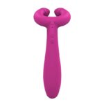 Vibrador de Ponto G e Clitóris ALWUP Estimulador Triplo 3 Motores 10 Modos USB - Imagem 5