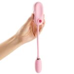 Vibrador de Pulsação Bullet Design Bolsa em Silicone com Alça 13 Modos USB - Imagem 6