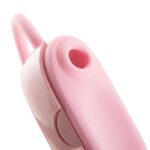 Vibrador de Pulsação Bullet Design Bolsa em Silicone com Alça 13 Modos USB - Imagem 7