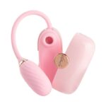 Vibrador de Pulsação Bullet Design Bolsa em Silicone com Alça 13 Modos USB - Imagem 10