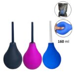 Ducha higiênica íntima unissex com aplicador e bomba de borracha 160ml