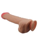 Pênis grande Realístico com dupla Camada Sliding Skin 26x5.5cm - Imagem 3