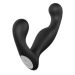 Vibrador de Próstata S-Hande Jelly Flexível com Dupla Vibração 9 Modos Preto USB - Imagem 3