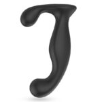 Vibrador de Próstata S-Hande Jelly Flexível com Dupla Vibração 9 Modos Preto USB - Imagem 7