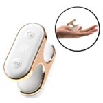 Dedeira vibratória em silicone com encaixe anatômico 7 modos de vibração recarregável USB resistente à água