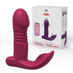 Vibrador de Ponto G e Clitóris Lillie Bluetooth Vai e Vem com Controle por Aplicativo - Imagem 4