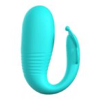 Vibrador de Casal Pretty Love Remi Formato C Mecânico Vai e Vem com Controle Remoto USB - Imagem 3