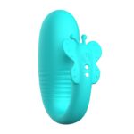 Vibrador de Casal Pretty Love Remi Formato C Mecânico Vai e Vem com Controle Remoto USB - Imagem 6